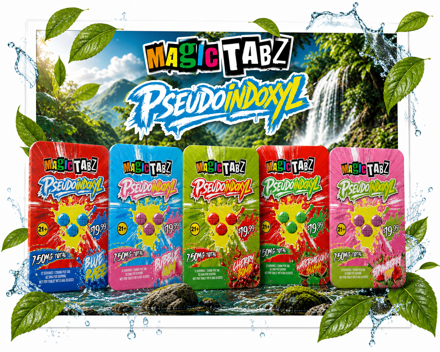 Magic Tabz Pseudoindoxyl collection